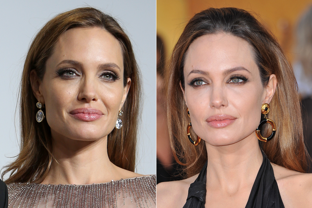 estilo da atriz Angelina Jolie