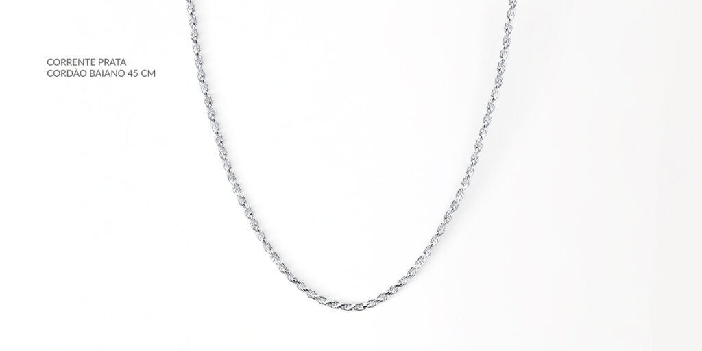 colar de prata