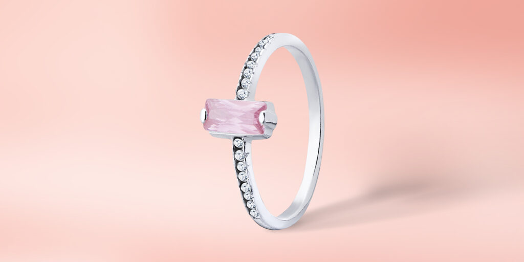 anel de pedra natural