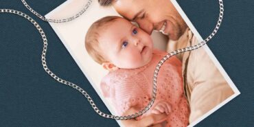 Correntes masculinas de prata dia dos pais