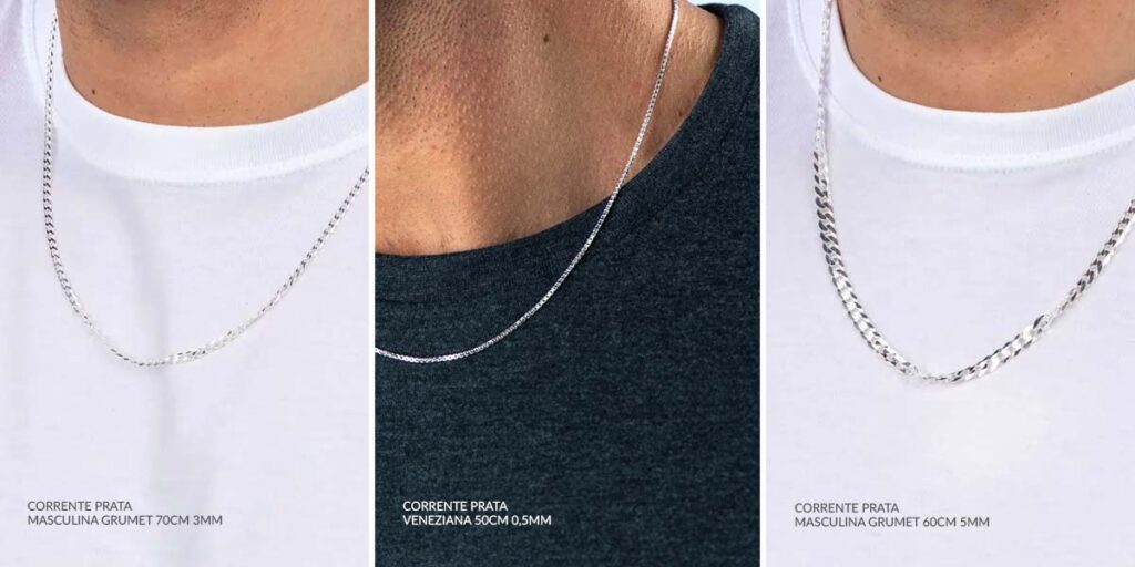 Correntes masculinas dia dos pais