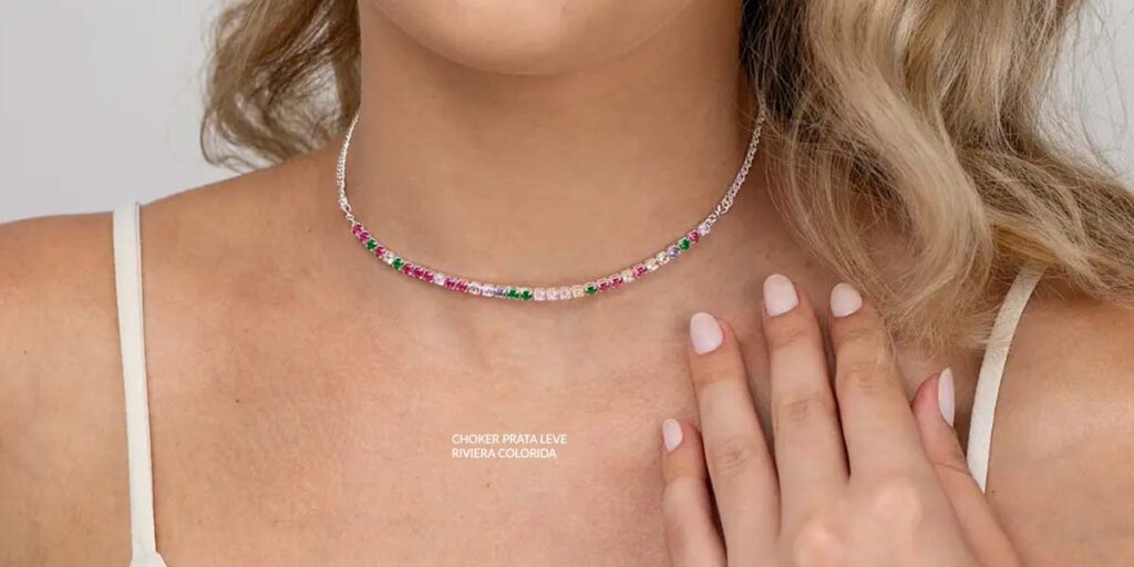 Joias coloridas para primavera