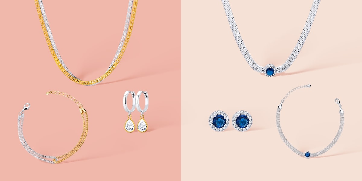 Joias de prata para casamento e formatur